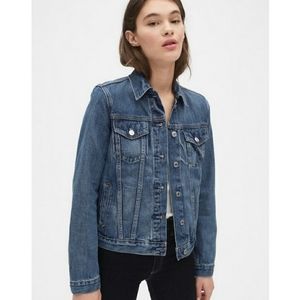 Gap 1969 Icon Denim Jean Jacket Buttons Pockets